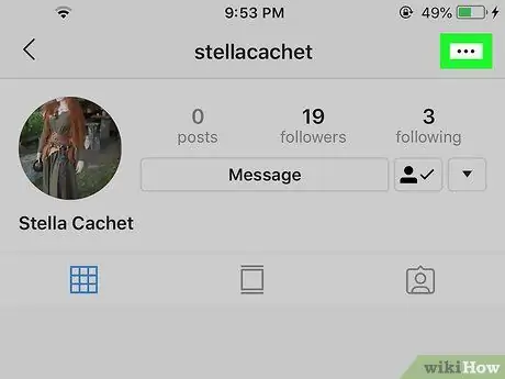 Blokkeer dat mensen je taggen op Instagram op iPhone of iPad Stap 18