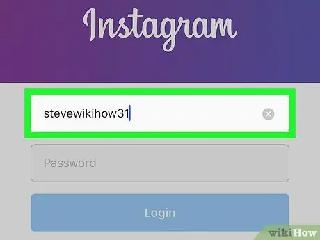 Masuk ke Instagram di iPhone atau iPad Langkah 2