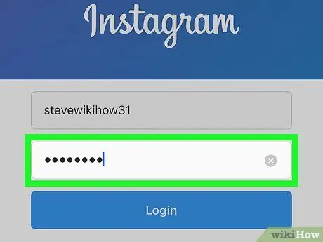 Masuk ke Instagram di iPhone atau iPad Langkah 3