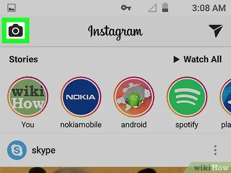 Objavite dolge videoposnetke na Instagramu v sistemu Android 12. korak