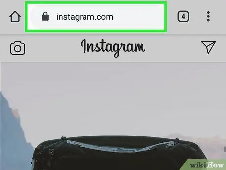 Dừng tự động theo dõi trên Instagram Bước 1