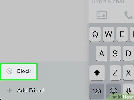 I-block ang Isang tao sa Snapchat Hakbang 13