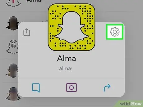 Bloquear a alguien en Snapchat Paso 5