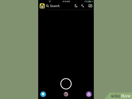 Gửi video trên Snapchat Bước 1