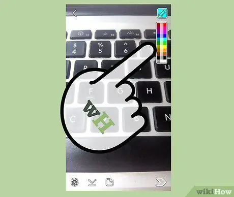 Trouver des couleurs supplémentaires dans Snapchat Étape 9