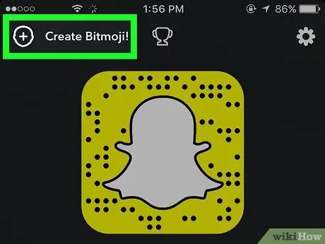 Użyj Bitmoji na Snapchacie Krok 3