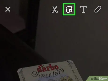 ใช้สติกเกอร์บน Snapchat ขั้นตอนที่ 3
