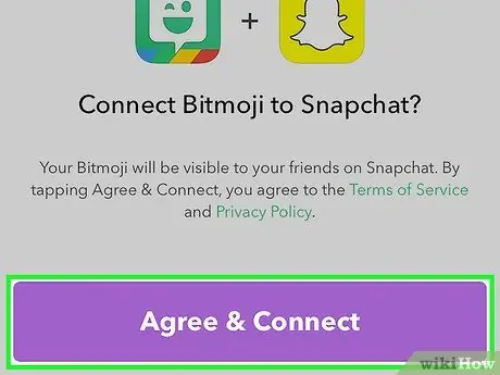 Snapchat Addım 14 -də Bitmoji hazırlayın