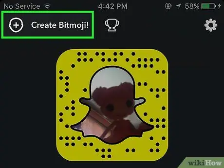 Napravite Bitmoji na Snapchatu Korak 3