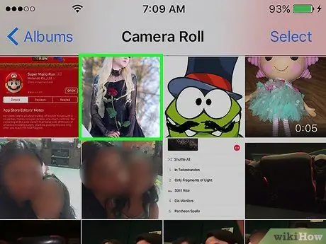 อัปโหลดรูปภาพใน Snapchat ขั้นตอนที่ 9