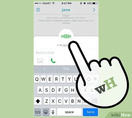 Freunde auf Snapchat anrufen Schritt 5