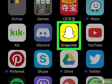 Gebruik videofilters op Snapchat Stap 1