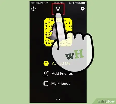 Спечелете Snapchat трофеи Стъпка 2