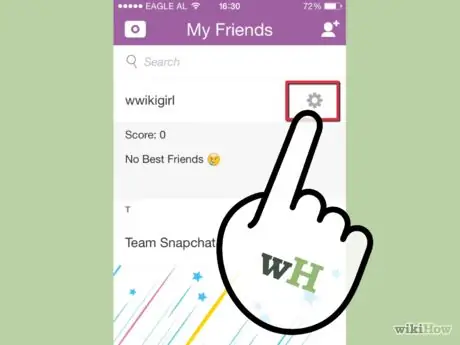 Ua tus Snapchat Account Kauj Ruam 9