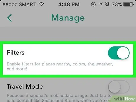 Gebruik Geofilters op Snapchat Stap 5