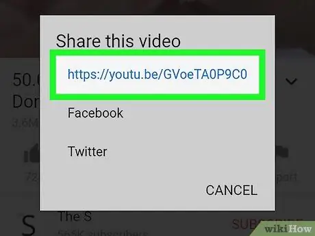 Objavite YouTube video na Snapchatu na Androidu Korak 4