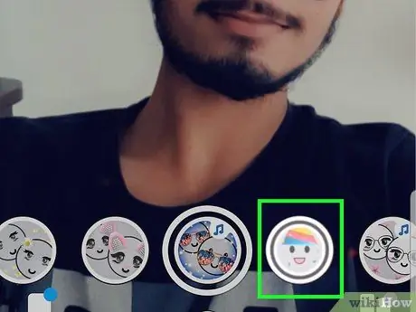 Snapchat Adım 5'te Doğum Günü Lenslerini kullanın