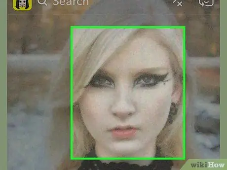 Tehke jänku nägu Snapchatis 3. samm