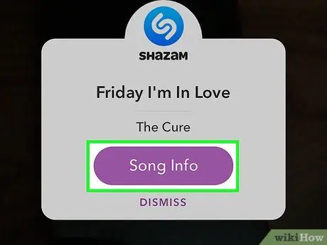 Utilizați Shazam în Snapchat Pasul 6