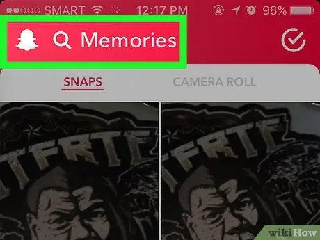 A Snapchat fotók elforgatása 6. lépés