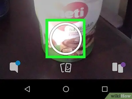 Eliminar pegatinas en Snapchat en Android Paso 2