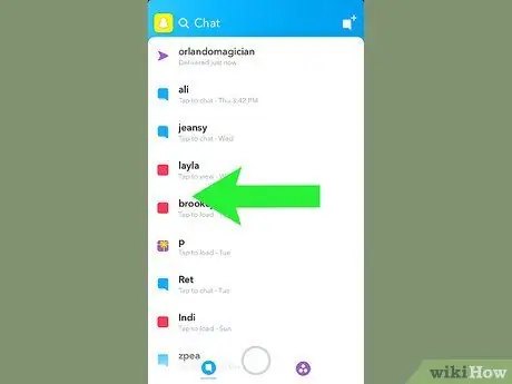 Lihat Snapchats Terkirim Langkah 8