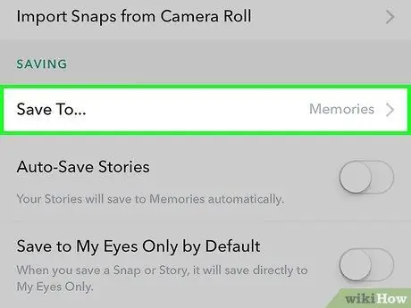 Save Video on Snapchat Step 13