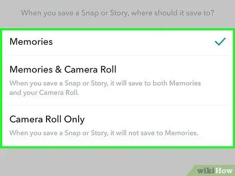 I-save ang Video sa Snapchat Hakbang 14