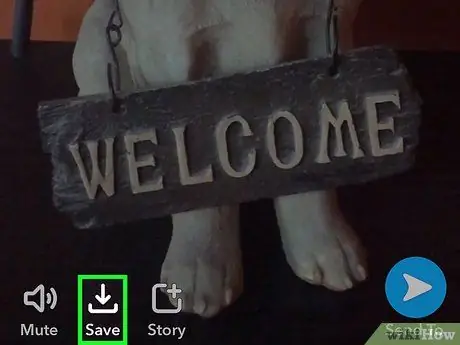 I-save ang Video sa Snapchat Hakbang 3