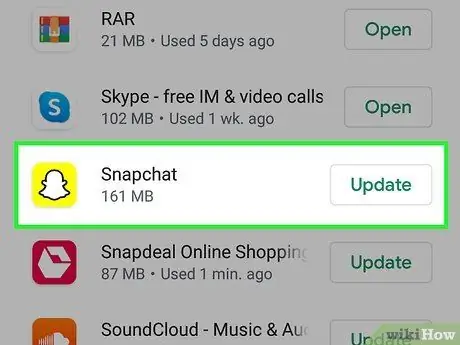 Snapchat Yükseltme Adım 4