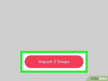 Back Up Camera Roll in Snapchat Step 13