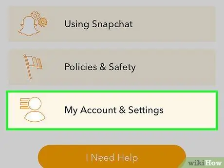 Keluar dari Snapchat Langkah 13