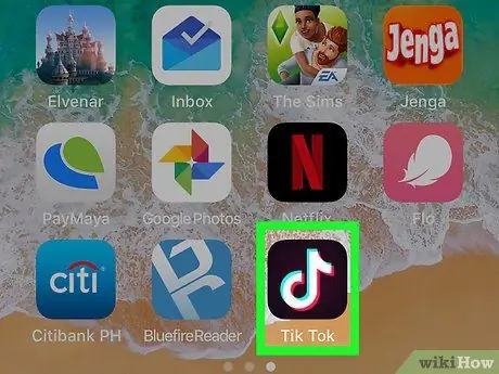 Compartiu el vostre perfil de Tik Tok a les xarxes socials a l'iPhone o l'iPad Pas 1