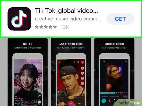 Feu un compte Tik Tok a l'iPhone o l'iPad Pas 4