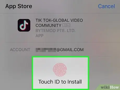 IPhone эсвэл iPad дээр Tik Tok данс үүсгэх 6 -р алхам