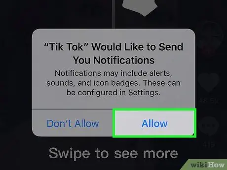 Ua tus lej Tik Tok ntawm iPhone lossis iPad Kauj Ruam 8