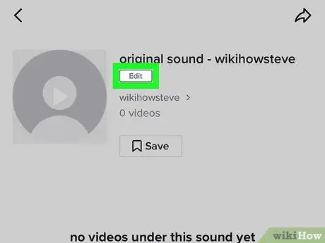 Đặt tên cho âm thanh của bạn trên TikTok Bước 6