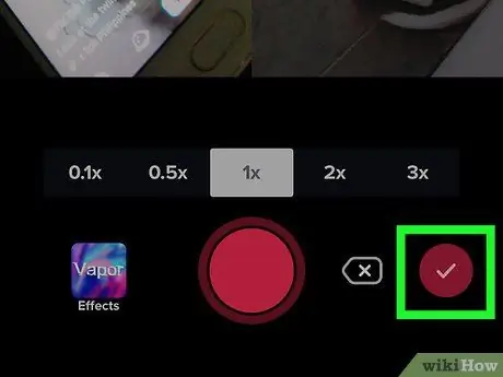 Créez des duos sur Tik Tok sur iPhone ou iPad Étape 5