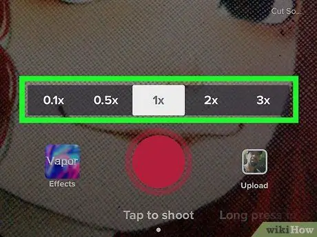 Get Recording Speed Options on Tik Tok on iPhone or iPad Step 5