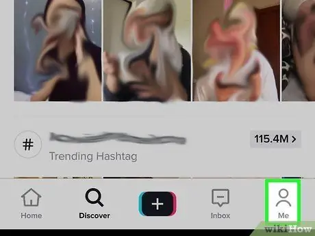 Editați-vă profilul TikTok Pasul 1