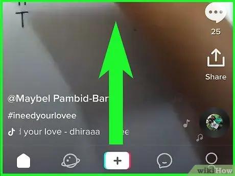 Pārtrauciet Tik Tok videoklipu darbību iPhone vai iPad ierīcē 2. darbība