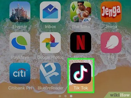 Follow People on Tik Tok on iPhone or iPad Step 1