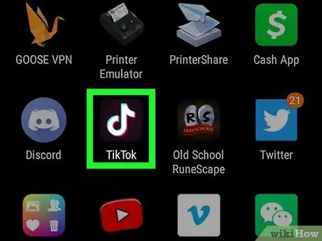 Android Adım 1'de Tik Tok'ta Arkadaş Bul