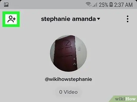 Finde Freunde auf Tik Tok auf Android Schritt 13