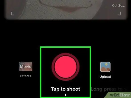 Voeg lense by Tik Tok -video's op iPhone of iPad Stap 7