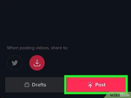 Add Lenses to Tik Tok Videos on iPhone or iPad Step 9