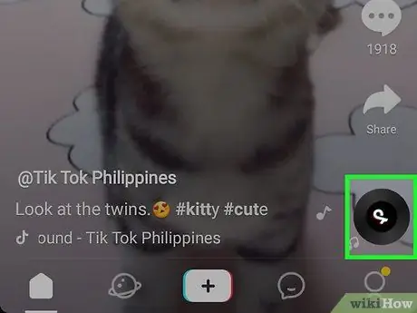 A Tik Tok használata az Android 14. lépésében