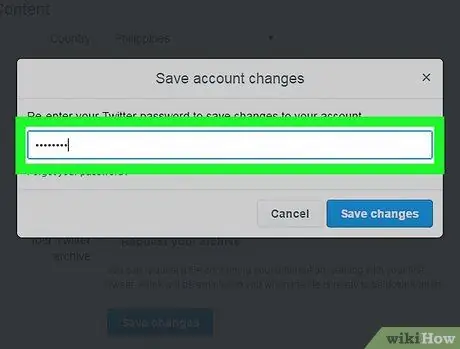 Change the Language on Twitter Step 6