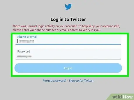 Түзүлгөн Twitter аккаунтун калыбына келтирүү 3 -кадам