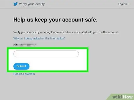 Восстановление заблокированной учетной записи Twitter Шаг 4